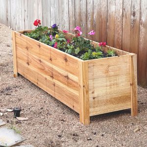 Custom Cedar Plank Planters