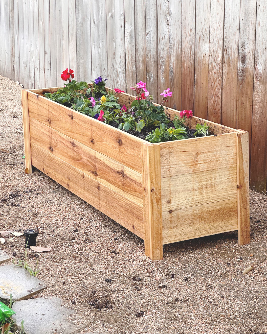 Custom Cedar Plank Planters